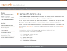 Tablet Screenshot of medisportgottardo.it